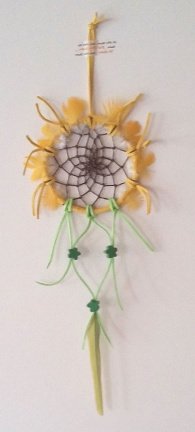 ZONNEBLOEM Dromenvanger ~Direct Leverbaar~: Ring=10cm, Lengte=45 cm