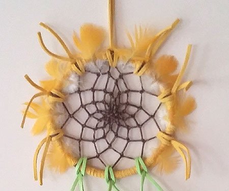 ZONNEBLOEM Dromenvanger ~Direct Leverbaar~: Ring=10cm, Lengte=45 cm - Afbeelding 2