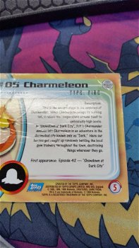 1999 Topps #05 Charmeleon TV Animation Pokemon zwaar gebruikt 3 - 6