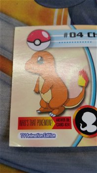 Charmander #4 TV Animation Edition topps nearmint - 3