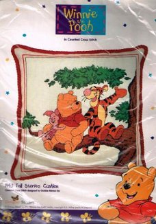 OPRUIMING WINNIE THE POOH BORDUURPAKKET (KUSSEN) TALL STORIES ,laatste