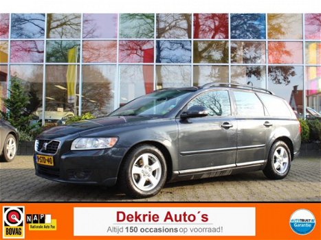 Volvo V50 - 1.6D S/S Summum / NAVI / CRUISE CTR. / PDC / AIRCO-ECC / LM-VELGEN - 1