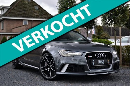 Audi RS6 - Avant 4.0 TFSI Quattro Pro Line plus Keramische Remmen Milltek Pano 21'' Bose - 1