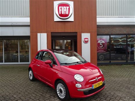 Fiat 500 - 1.2 Lounge 2e Eig AIRCO/BLUE&ME()/LMV/CD/ELEK - 1