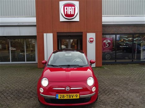 Fiat 500 - 1.2 Lounge 2e Eig AIRCO/BLUE&ME()/LMV/CD/ELEK - 1