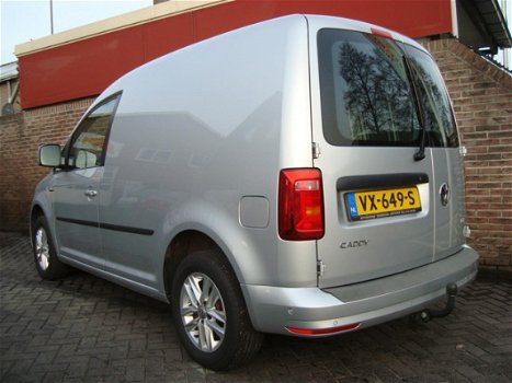 Volkswagen Caddy - 1.6 TDI 102 pk Highline 35 dkm Airco Cruise Trekhaak NL auto GARANTIE - 1