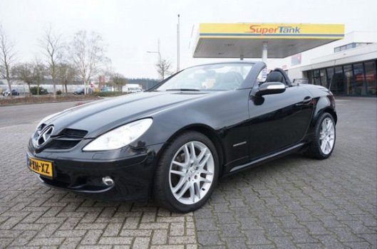 Mercedes-Benz 200-serie - SLK 200 COMPRESSOR 112000 KM AUTOMAAT LEER NAVI XENON - 1