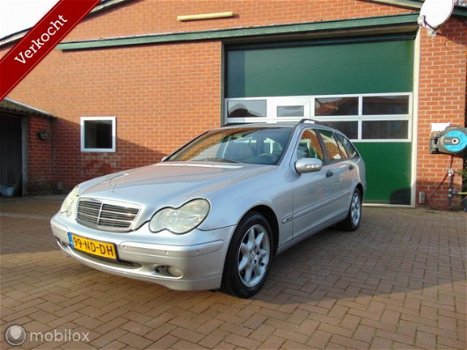 Mercedes-Benz C-klasse Combi - 180 K. Classic, Bj 2003, Zeer Netjes - 1