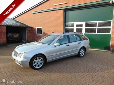 Mercedes-Benz C-klasse Combi - 180 K. Classic, Bj 2003, Zeer Netjes - 1