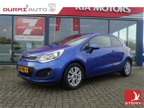 Kia Rio - 1.2 CVVT 85pk 3D Plus Pack * LAGE KM STAND - 1