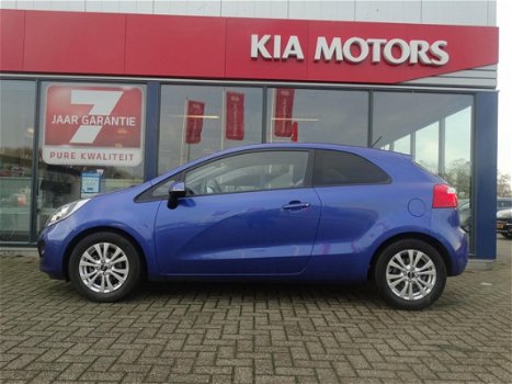 Kia Rio - 1.2 CVVT 85pk 3D Plus Pack * LAGE KM STAND - 1