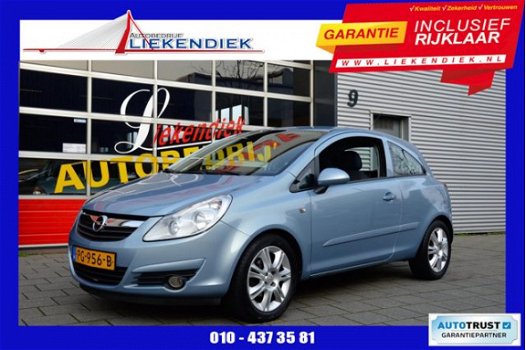 Opel Corsa - 1.2-16V Enjoy I Airco I Sport velgen I Dealer onderhouden I Nwe APK - 1