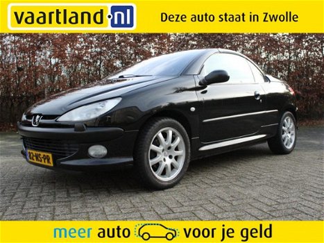 Peugeot 206 CC - 2.0 - 16V [ leder stoelverwarming nwe apk ] - 1