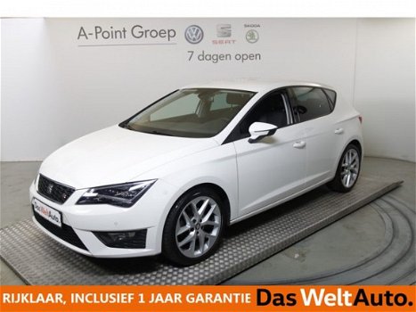 Seat Leon - 1.4 Tsi 110kW/150pk ACT FR Dynamic Navi/Ecc/PDC//Lmv/Crc/Bt/18inchLMV/Sportstoelen Activ - 1