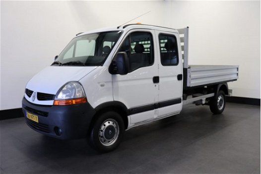 Renault Master - T35 2.5 dCi L3 - Dubbele Cabine - Open laadbak - € 4.950, - Ex - 1