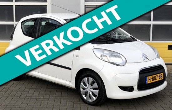 Citroën C1 - 1.0-12V Ambiance centrale deurvergrendeling op afstand, elektr ramen, airco - 1