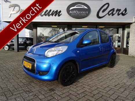 Citroën C1 - 1.0-12V Ambiance, Airco, NAV, 5drs, Bluetooth NL auto, NAP, Boekjes - 1