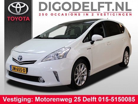 Toyota Prius Wagon - 1.8 Aspiration 7 zits Navi.Panodak.100% onderhouden - 1