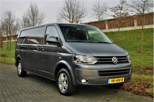 Volkswagen Transporter - 2.0 TDI 140pk | Lang | 3-zits | PDC | Navi | Cruise | Airco | 1e eig. | BTW - 1