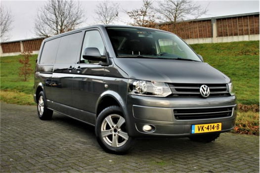 Volkswagen Transporter - 2.0 TDI 140pk | Lang | 3-zits | PDC | Navi | Cruise | Airco | 1e eig. | BTW - 1