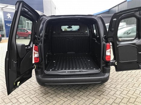 Peugeot Partner - 1.6 BlueHDi 100pk 2-zits Premium Airco, Navigatie - 1