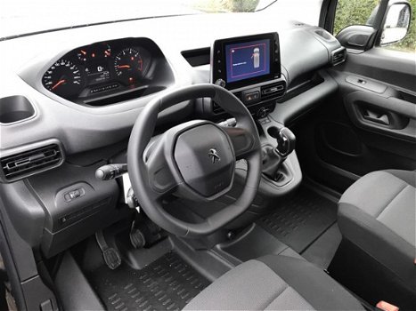 Peugeot Partner - 1.6 BlueHDi 100pk 2-zits Premium Airco, Navigatie - 1
