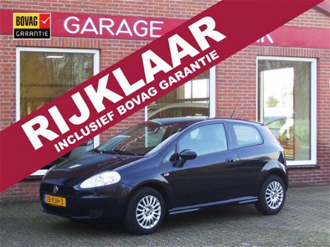 Fiat Grande Punto - 1.3 M-Jet Actual 84PK 3-drs, airco, cruise, elektr.ramen, trekhaak RIJKLAAR - 1