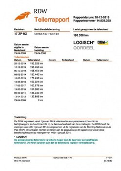 Citroën C1 - 1.0-12V Ambiance | 5 DRS | Airco | - 1