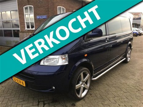 Volkswagen Transporter - 2.5 TDI 340 Comfortline DC Bj 2008 marge inruil mogelijk - 1