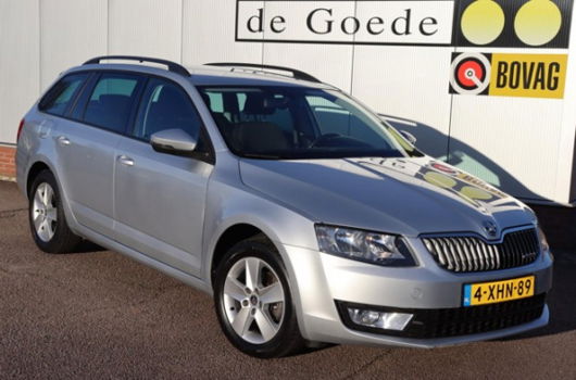 Skoda Octavia Combi - 1.6 TDI Greenline Businessline org. NL-auto navigatie - 1