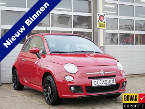 Fiat 500 - 1.2 500 SPORT UITVOERING Airco, Lmv, Elekt Pakket, Zeer Weinig Km - 1