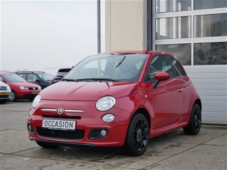 Fiat 500 - 1.2 500 SPORT UITVOERING Airco, Lmv, Elekt Pakket, Zeer Weinig Km - 1