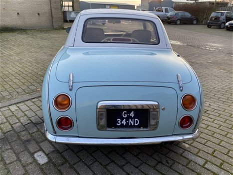 Nissan Figaro - 975, Pale Aqua, airco, turbo, automaat - 1