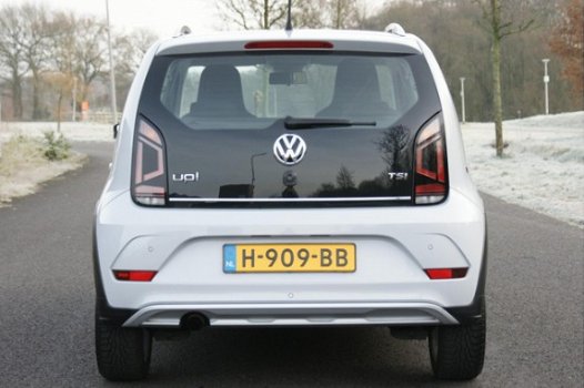 Volkswagen Up! - 1.0 TSI BMT cross up |clima |white-silver |cruisecontrol |135pk |stoelverwarming | - 1