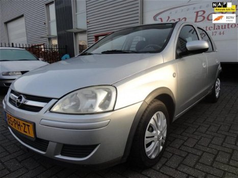 Opel Corsa - 1.2-16V Enjoy 5 deurs, nwe APK, AIRCO, 4 nwe banden, 183.387 km en rijd nog super - 1