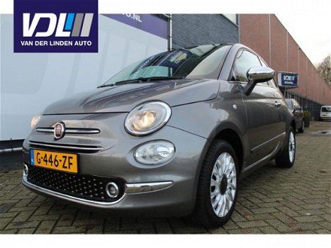 Fiat 500 - 1.2 Lounge panoramadak, Carplay navigatie, airco, cruise - 1