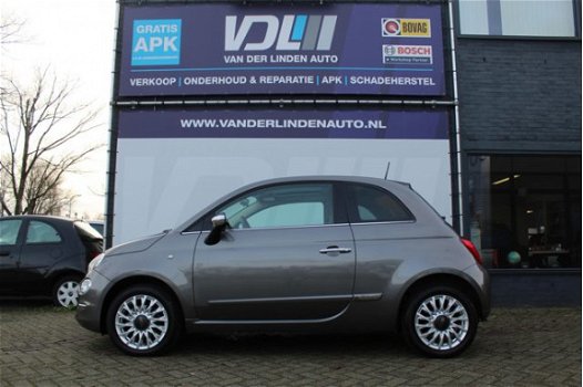 Fiat 500 - 1.2 Lounge panoramadak, Carplay navigatie, airco, cruise - 1