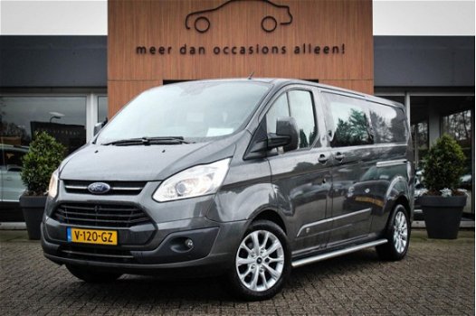 Ford Transit Custom - Dubb Cab. 170 Pk Airco/Cruise/Navi - 1