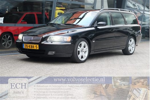 Volvo V70 - D5 185 pk Automaat Summum, Leer, Navi, Xenon, Trekhaak - 1