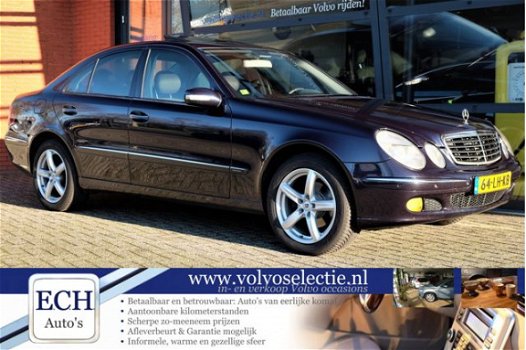 Mercedes-Benz E-klasse - 270 CDI Automaat Elegance, Schuifdak, Navi, Climate Control - 1