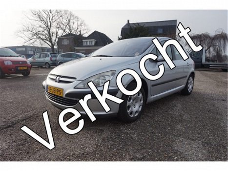 Peugeot 307 - 1.6-16V XT , 5 DEURS, AIRCO, ZEER NETTE EN GOED RIJDENDE 307 MET TREKHAAK , INRUIL TEG - 1