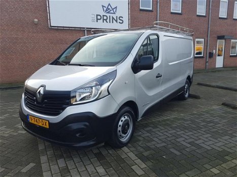 Renault Trafic - 1.6 DCI L2 LANG ZILVER BJ 2017 NAVI AIRC - 1