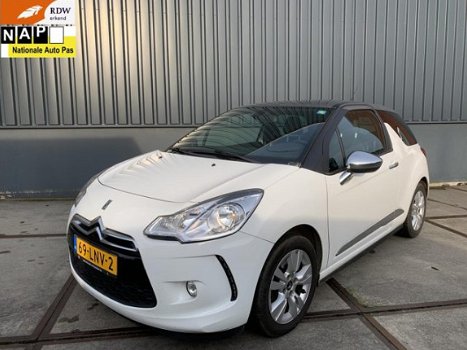 Citroën DS3 - 1.6 VTi So Chic - Leder Navi Automaat Cruise + Climate Control - 1