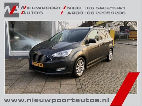 Ford Grand C-Max - 1.5 TDCi Titanium 7 Persoons Trekhaak, Navigatie - 1