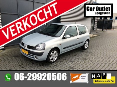 Renault Clio - 1.2-16V Nw APK 136km NAP --Inruil Mogelijk - 1