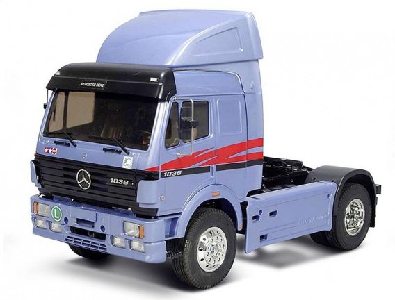 Tamiya vrachtwagen LKW Mercedes Benz 1838 LS 1:14 - nr. 1
