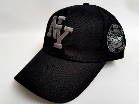New York NY Baseball Cap zwart - 1