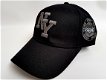 New York NY Baseball Cap zwart - 1 - Thumbnail