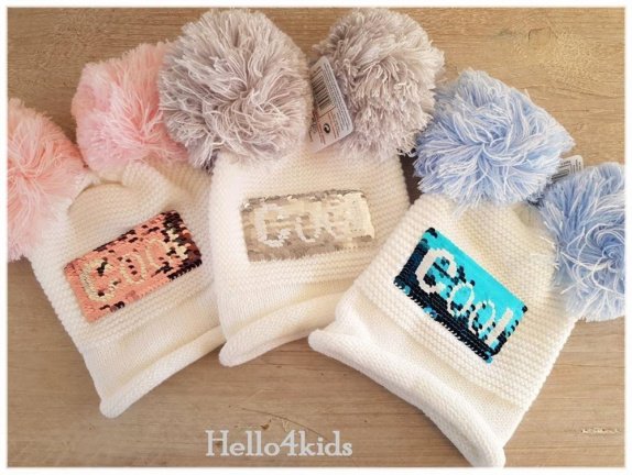 warme baby wintermuts Cool omkeerbare sequin - Afbeelding 3