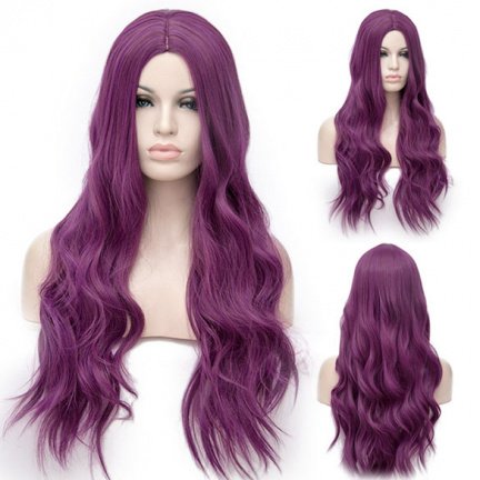 Nieuwe collectie luxe carnavalspruiken met lang haar in diverse kleuren - Afbeelding 2